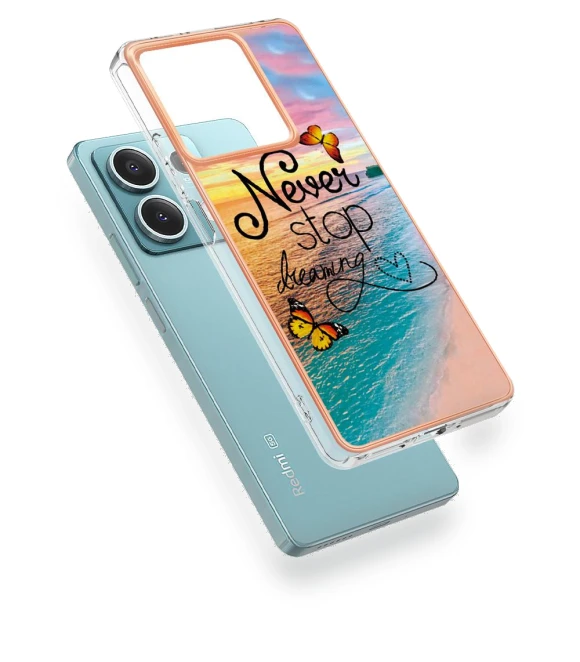 Case with IMD Marble Flower Pattern TPU Mobile Back Cover — Basic Cases, Smartwatch 2025