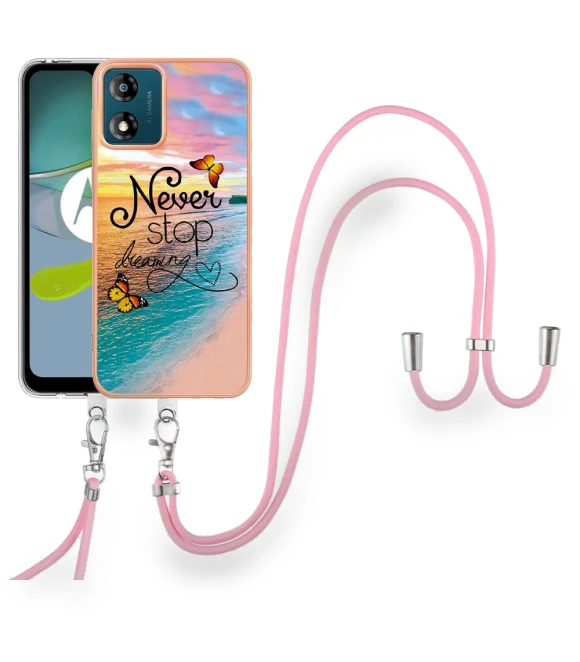 Case with Lanyard IMD Marble Pattern Electroplated TPU Back Cover — Smartwatch Protectors, Smartwatch 2025