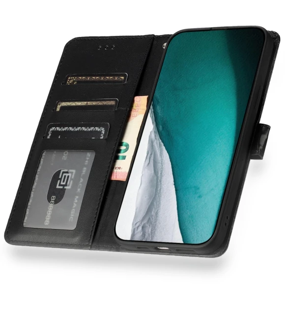 Crocodile Texture Scratch Proof Leather Stand Cover Wallet Design Phone Case with Strap — Basic Cases, Smartwatch 2025