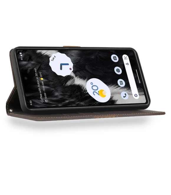 Grid Splicing Wallet Flip Case — Flip Cases, Smartwatch 2025