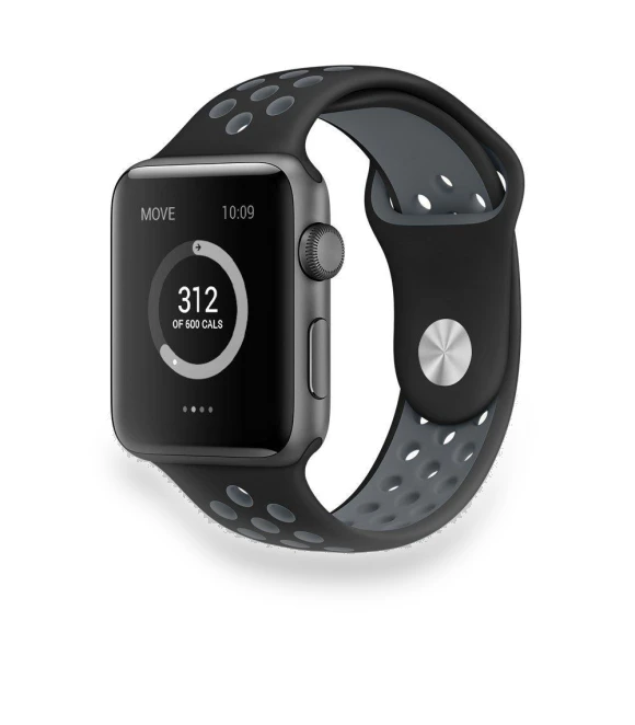 Hollow Silicone Watch Strap — Bands, Smartwatch 2025