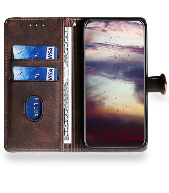 Leather Stand Phone Cover — Phone Accessories, Smartwatch 2025