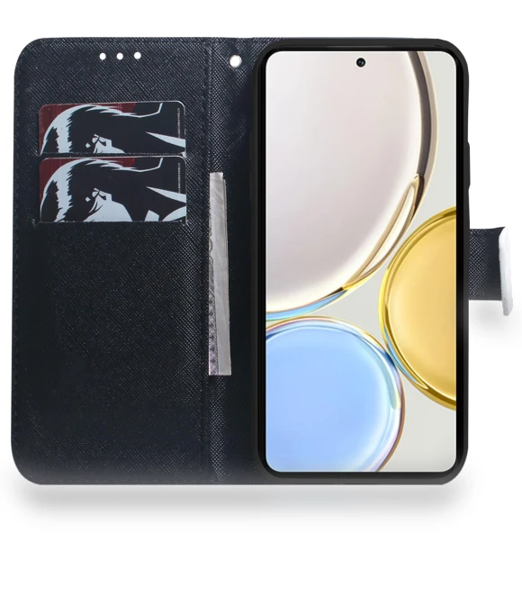 Leather Wallet Case with Stand — Flip Cases, Smartwatch 2025
