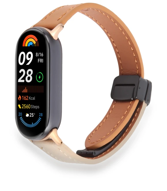 Magnetic Microfiber Watch Strap with Buckle — Fitness Bands, Samrtwatch Bands Straps