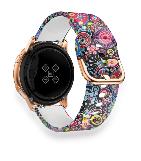 Pattern Printing Silicone Watch Strap — Bands, Smartwatch 2025