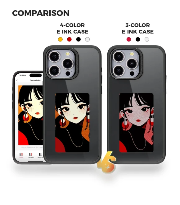 Phone Case with E Ink Display — Mobile Devices & Accessories, Smartwatch 2025