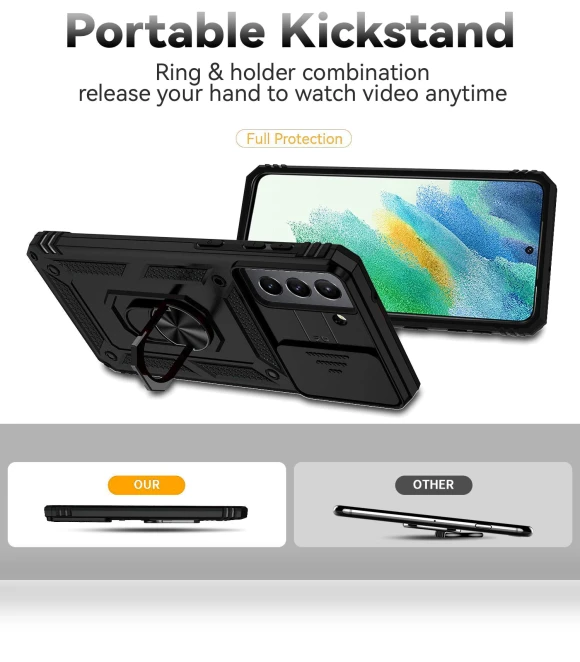 Ring Kickstand Hybrid Cover — Phone Accessories, Smartwatch 2025