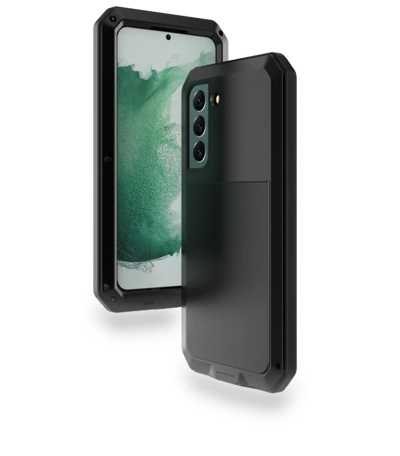 Silicone Metal Hybrid Phone Case — Phone Accessories, Smartwatch 2025