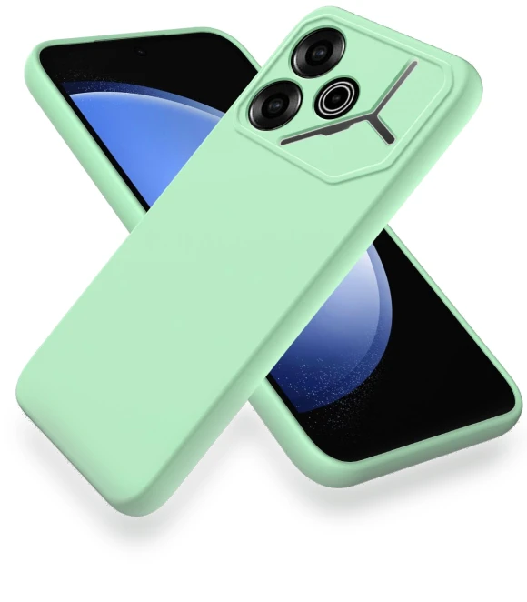 Soft Liquid Silicone Phone Back Cover with Lanyard — Phone Accessories, Smartwatch 2025