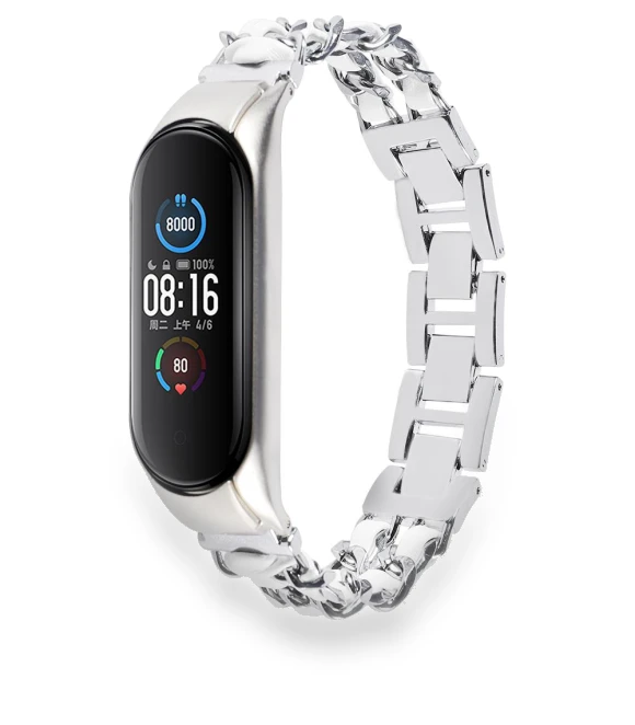 Stainless Steel Metal Strap — Fitness Bands, Smartwatch 2025