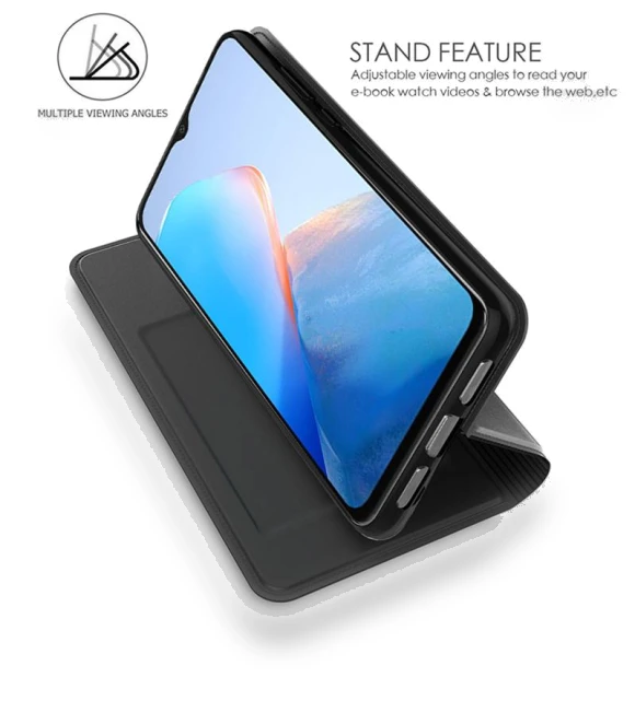 Stand Card Slot Leather Phone Cover — Smartwatch Straps, Samrtwatch Bands Straps