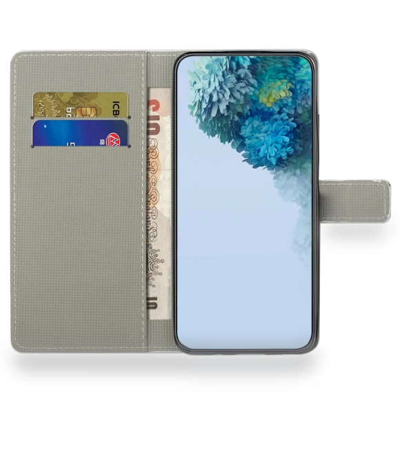 Stand Phone Case PU Leather Pattern Printing Phone Wallet Cover — Flip Cases, Smartwatch 2025