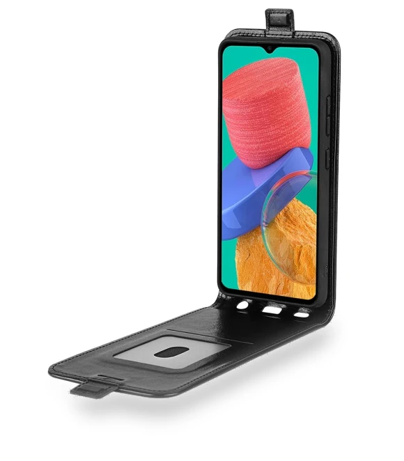Vertical Flip Crazy Horse Texture PU Leather Phone Case with Card Holder — Flip Cases, Smartwatch 2025