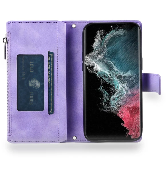 Zipper Pocket Phone Case with Stand — Phone Accessories, Smartwatch 2025