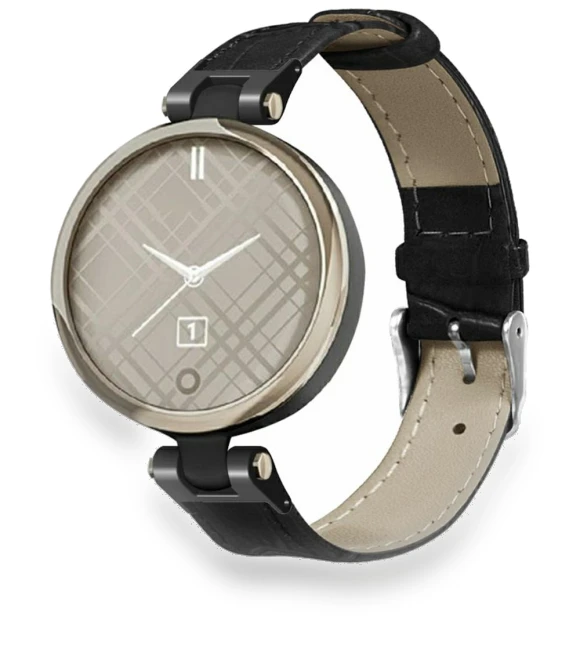Bamboo Texture PU Leather Adjustable Strap — Bands, Smartwatch 2025