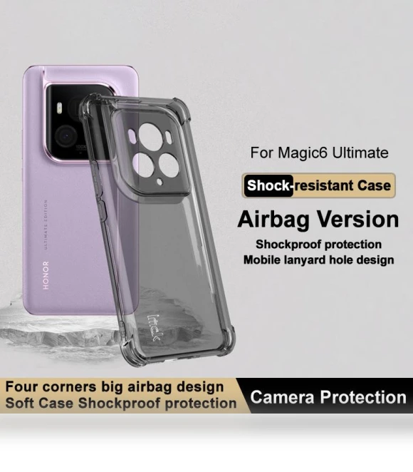 Clear Case Corner Airbag Fall Protection TPU Phone Cover — Basic Cases, IMAK