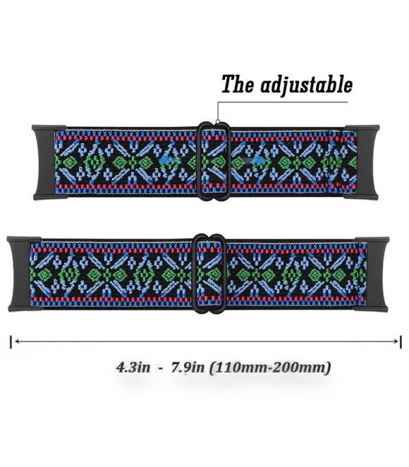 Elastic Nylon Smart Watch Band — Fitness Bands, Smartwatch 2025