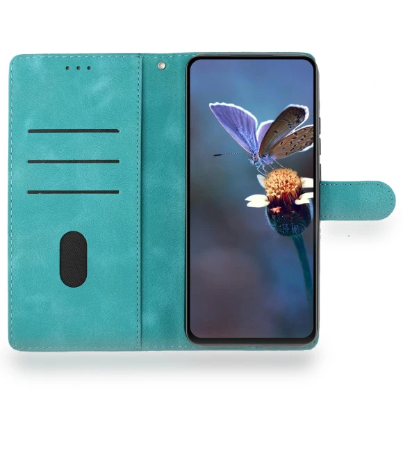 Flower Imprint Anti-drop Phone Cover Leather Stand Case with Wallet — Screen Protectors, Smartwatch 2025