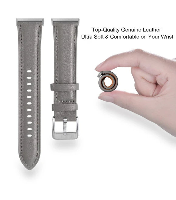 Genuine Cow Leather Wrist Band — Bands, Smartwatch 2025