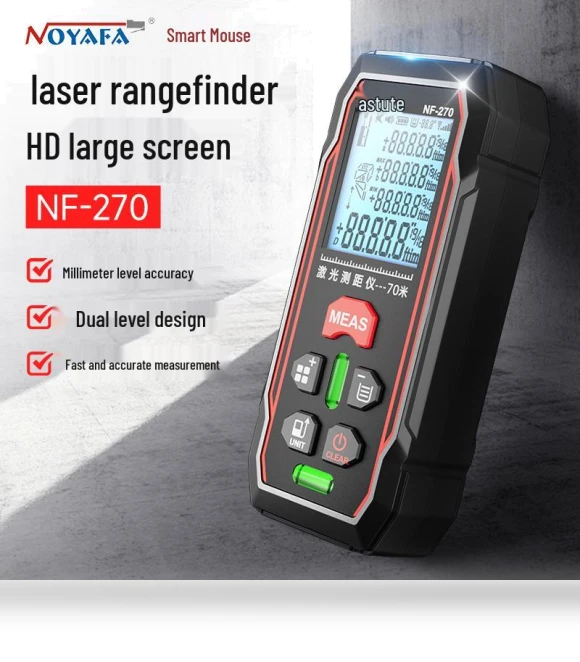 Handheld Red Laser Distance Meter — Laser Distance Measuring Tools, TrendVibeCN