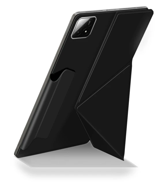 Leather Case Origami Stand Magnetic Tablet Cover — Keyboard Cases, Smartwatch 2025