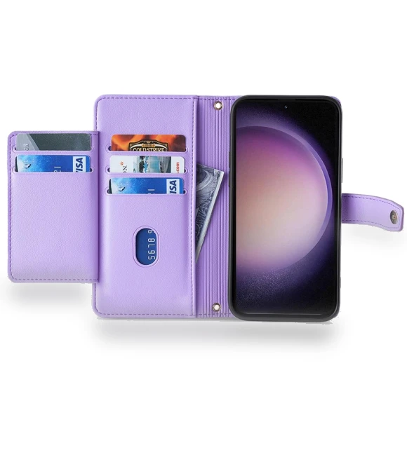 Leather Wallet Stand Case — Phone Accessories, Smartwatch 2025