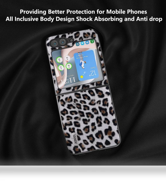 Leopard Pattern Phone Case — Flip Cases, Smartwatch 2025