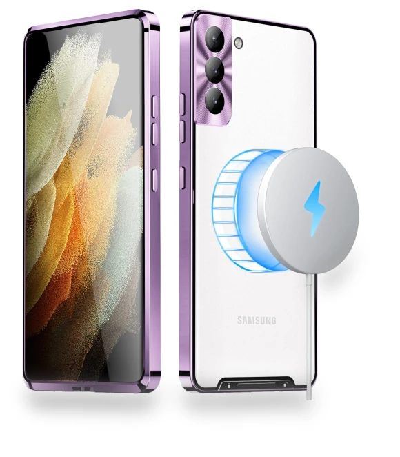 Magnetic Adsorption Matte Phone Cover — Phone Accessories, Smartwatch 2025