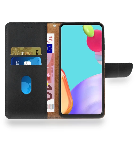 Nappa Texture Wallet Case with Stand — Phone Accessories, Smartwatch 2025