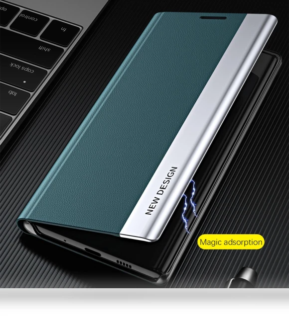 PU Leather Flip Cover with Stand — Flip Cases, Smartwatch 2025