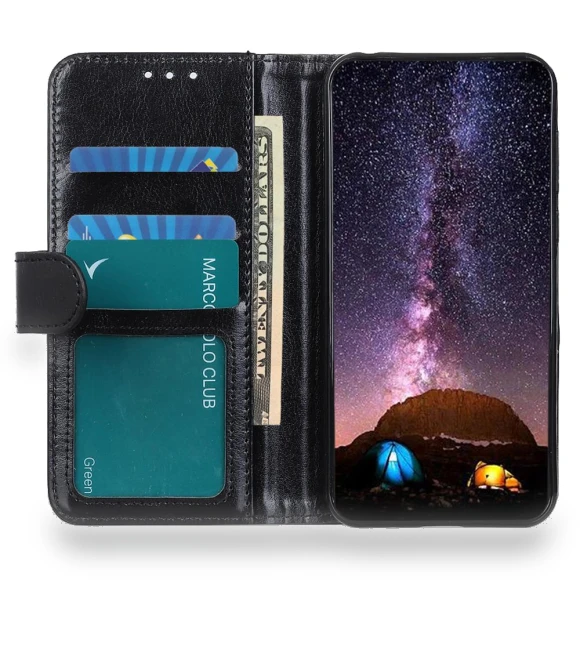 PU Leather+TPU Wallet Phone Cover — Phone Accessories, Smartwatch 2025