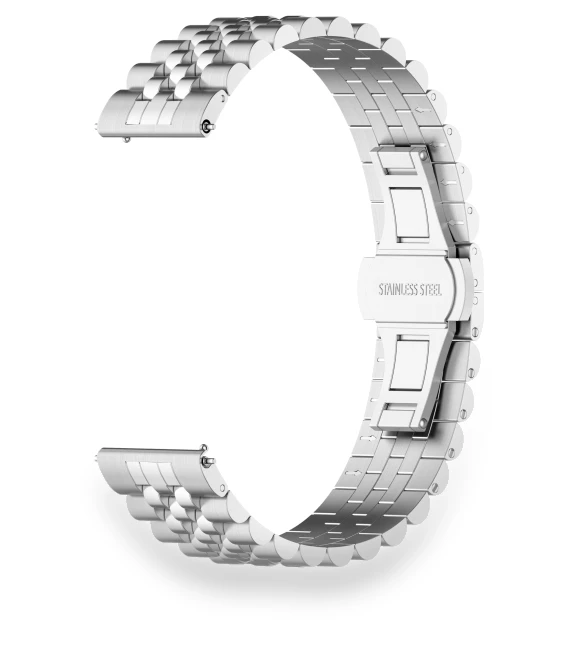 Stainless Steel Watch Strap — Bands, Smartwatch 2025