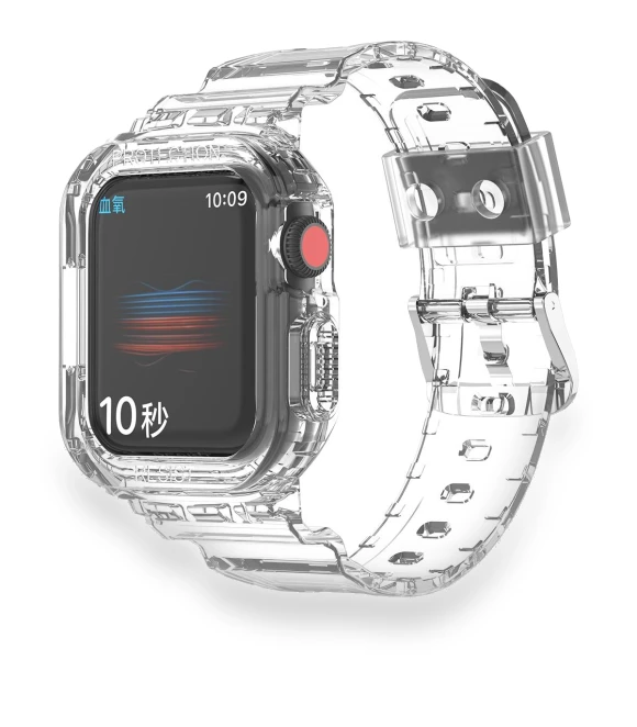 Transparent TPU Wrist Strap with Protective Case — Smartwatch Accessories, Smartwatch 2025
