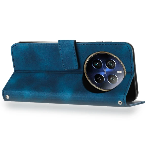 Triangle Imprinted Leather Flip Cover with Stand — Flip Cases, Smartwatch 2025