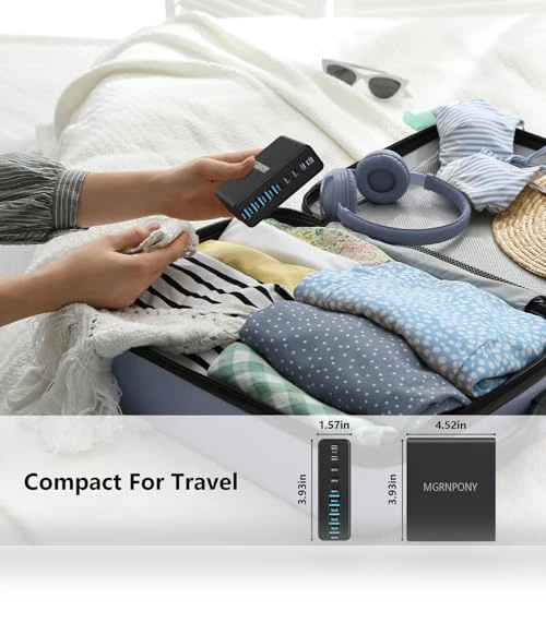10-Port USB C Charging Station — Chargers, MGRNPONY