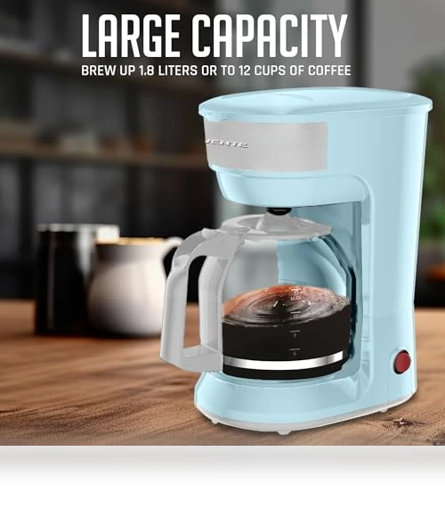 12-Cup Drip Coffee Maker — Coffee Makers, OVENTE