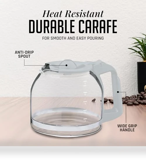 12-Cup Drip Coffee Maker — Coffee Makers, OVENTE