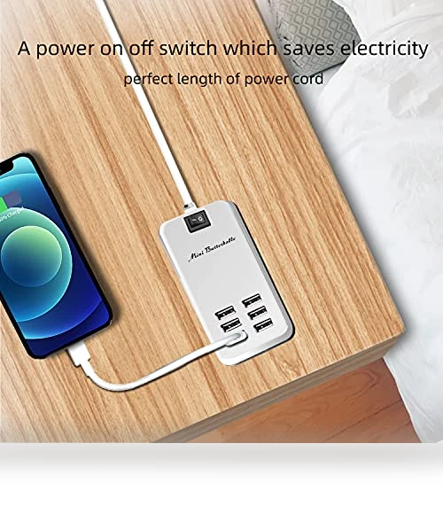 6 Ports USB Charger Hub — Chargers, Mini Butterballe