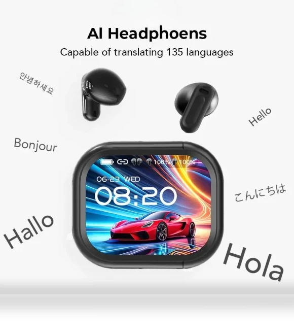 AI Translation Bluetooth Headphones — Audio Gear, Kimi Mall