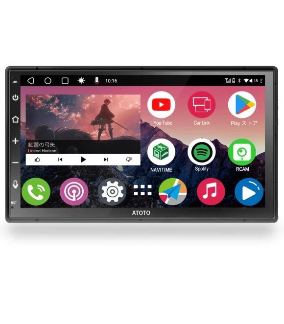 Android Audio Integrated 2DIN Car Stereo — Stereo Receivers, ATOTO