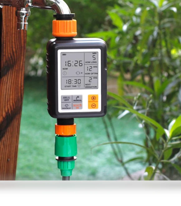 Automatic Balcony Garden Irrigator with HD Screen and Smart Timer — Automatic Irrigation, TrendVibeCN
