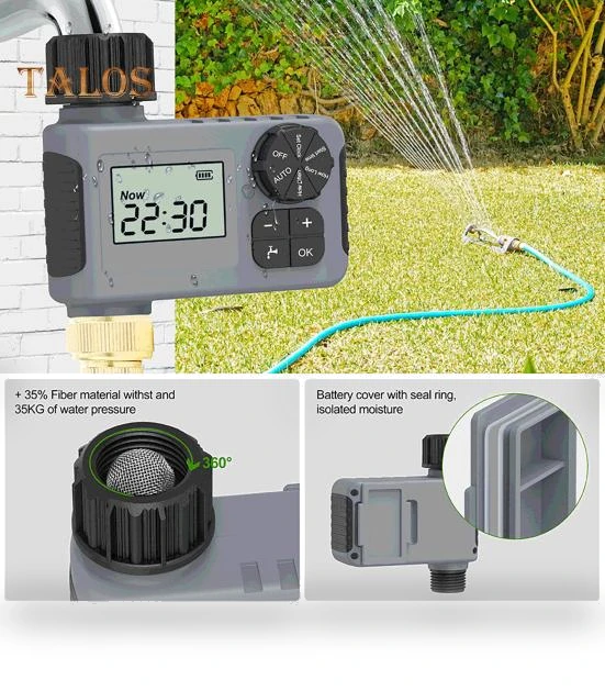 Automatic Garden Hose Sprinkler Timer — Automatic Irrigation, Fetong