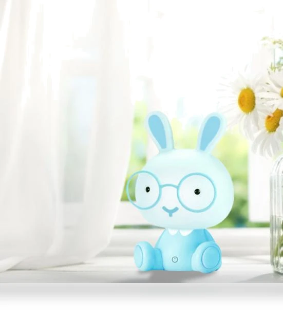 Cute Rabbit Lamp with Glasses — Lamps & Shades, Kitchen artifact
