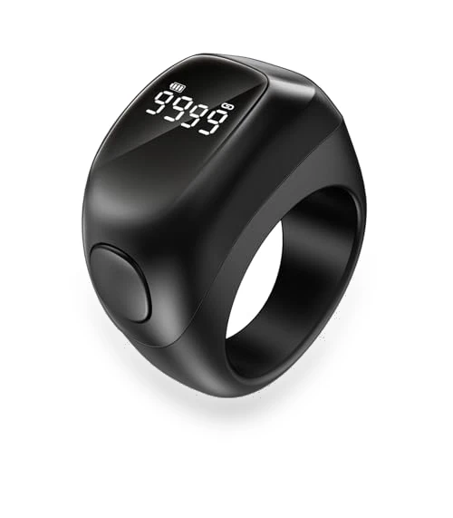 Digital Tasbeeh Counter Ring — Smart Rings, OUD Bukhoor