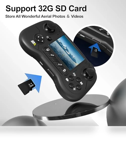 Foldable RC Drone with LCD Screen — Drones, Toladrone