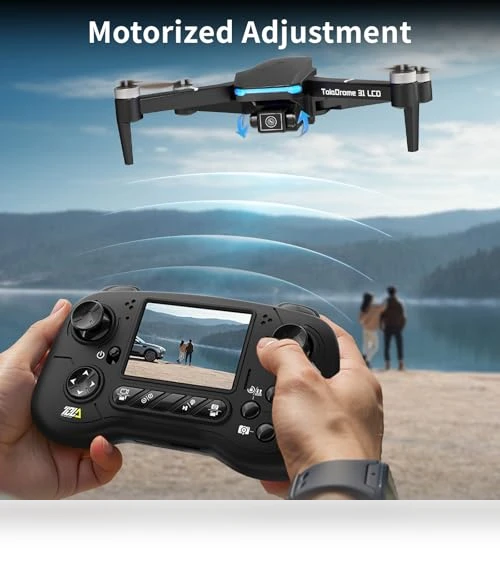 Foldable RC Drone with LCD Screen — Drones, Toladrone