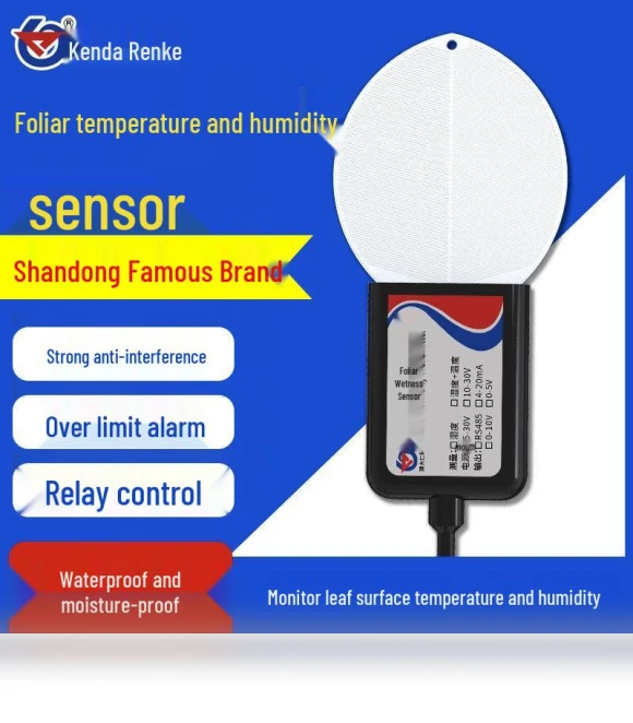 Leaf Surface Moisture and Temperature Sensor — Sensors, Discount Domain