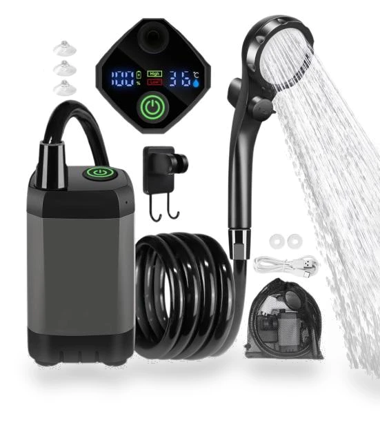 Portable Electric Shower — Shower Radios, jikaixiang