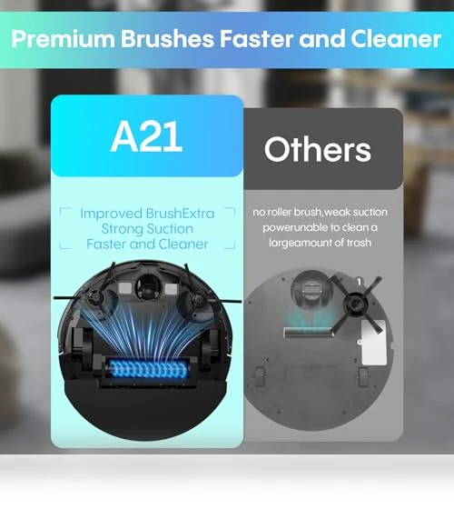 Robot Vacuum and Mop Combo — Smart Cleaning Robots, Bagotte