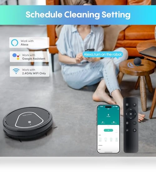 Robot Vacuum and Mop Combo — Smart Cleaning Robots, Bagotte